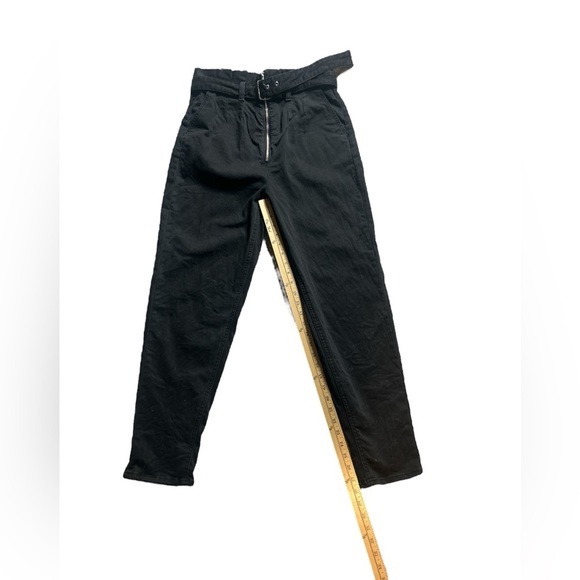 NWT JOE'S Jeans Calypso Paperbag Hi-Rise Tapered Ankle Jeans Black - Picture 3 of 9